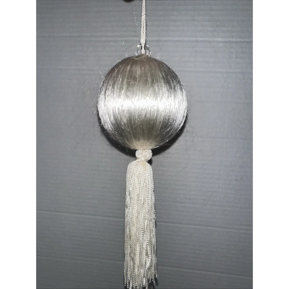 Pier‎ One Imports Ornament Set Of 3 Tassel Flawed